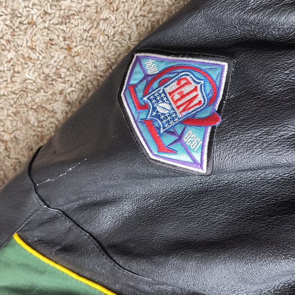 VTG Leather Packer Jacket M - Picture 10 of 16